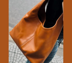 Genuine Leather Handmade Hobo Bag