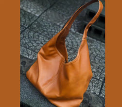 Genuine Leather Handmade Hobo Bag