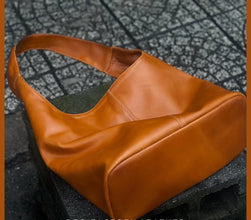 Genuine Leather Handmade Hobo Bag